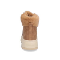 Blauer Damen Schn&uuml;rboot Maribel cognac