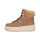 Blauer Damen Schn&uuml;rboot Maribel cognac