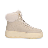 Blauer Damen Schn&uuml;rboot Maribel taupe