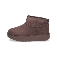 Skechers Damen Bootie Keep Cozy dunkelbraun