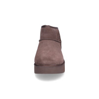 Skechers Damen Bootie Keep Cozy dunkelbraun