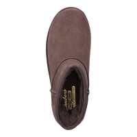 Skechers Damen Bootie Keep Cozy dunkelbraun