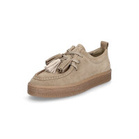 Tamaris Damen Schn&uuml;rer taupe