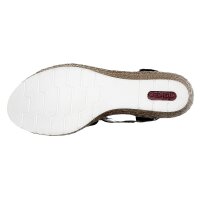 Rieker Damen Sandalette blau
