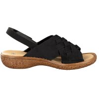 Rieker Damen Sandale schwarz