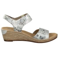 Rieker Damen Sandalette metallic