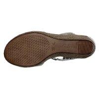 Rieker Damen Sandalette metallic