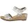 Rieker Damen Sandalette metallic
