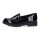 Tamaris Damen Slipper schwarz Lack