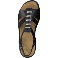 Rieker Damen Sandale schwarz