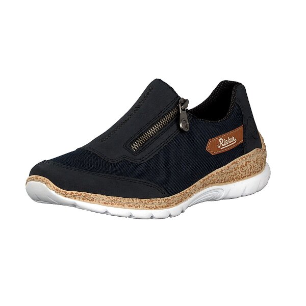 Rieker Damen Slipper blau