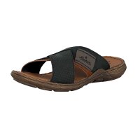 Rieker Herren Pantolette blau