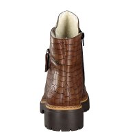 Rieker Damen Schn&uuml;rboot braun