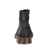 Rieker Herren Schn&uuml;rboot schwarz