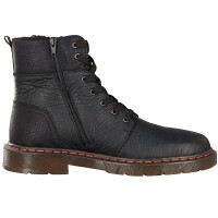 Rieker Herren Schn&uuml;rboot schwarz