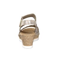 Rieker Damen Sandalette metallic