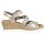 Rieker Damen Sandalette metallic