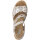 Rieker Damen Sandalette metallic