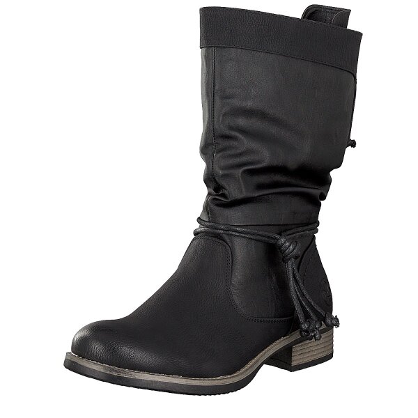 Rieker Damen Stiefel schwarz