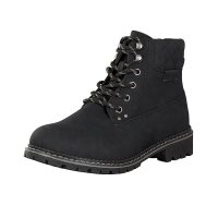 Rieker Damen Schnürboot schwarz
