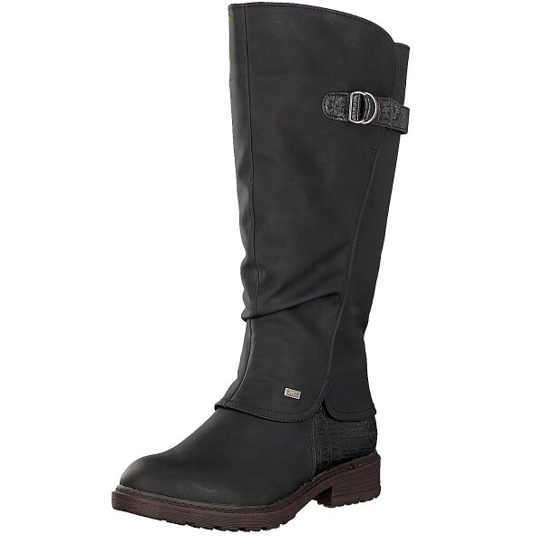 Rieker Damen Stiefel schwarz