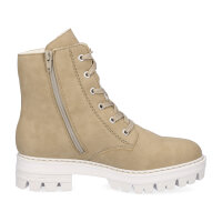 Rieker Damen Schn&uuml;rboot beige