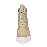 Rieker Damen Schn&uuml;rboot beige