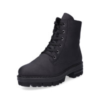 Rieker Damen Schnürboot schwarz