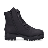 Rieker Damen Schn&uuml;rboot schwarz