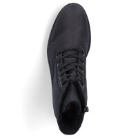 Rieker Damen Schn&uuml;rboot schwarz