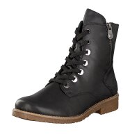 Rieker Damen Schnürboot schwarz