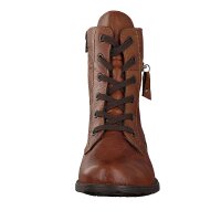 Rieker Damen Schn&uuml;rboot braun