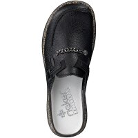Rieker Damen Pantolette schwarz