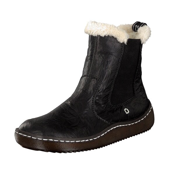 Rieker Damen Boot schwarz