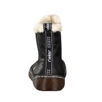 Rieker Damen Boot schwarz