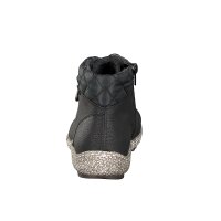 Rieker Damen Schn&uuml;rboot schwarz