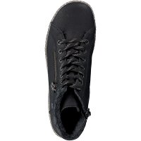 Rieker Damen Schn&uuml;rboot schwarz