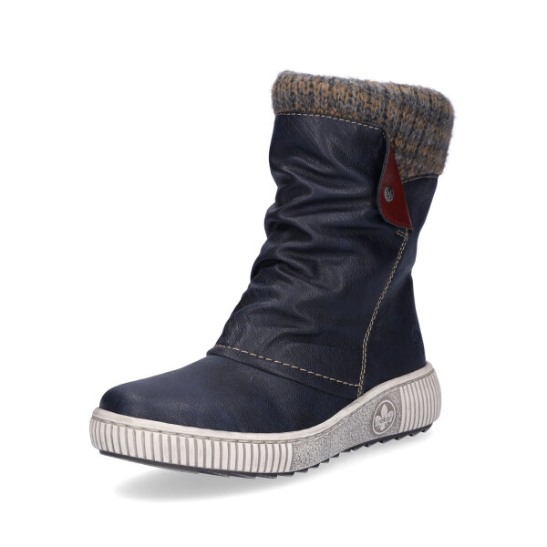 Rieker Damen Boot blau