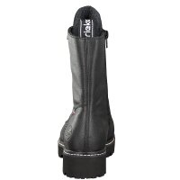 Rieker Damen Schn&uuml;rboot schwarz