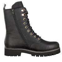 Rieker Damen Schn&uuml;rboot schwarz