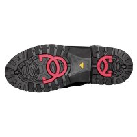 Rieker Damen Schn&uuml;rboot schwarz