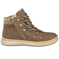 Rieker Damen Schn&uuml;rboot beige