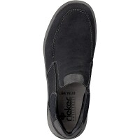Rieker Herren Slipper schwarz