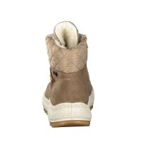 Rieker Damen Schn&uuml;rboot beige