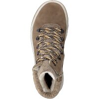 Rieker Damen Schn&uuml;rboot beige