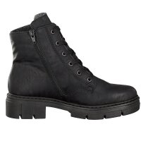 Rieker Damen Schn&uuml;rboot schwarz