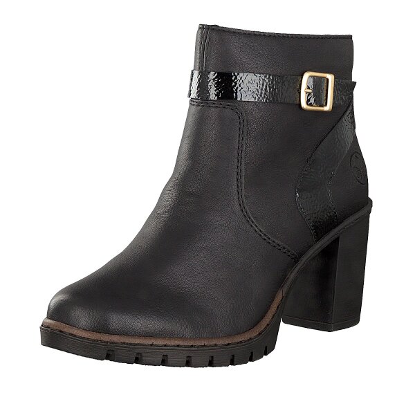 Rieker Damen Stiefelette schwarz