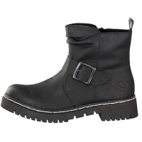Rieker Damen Boot schwarz