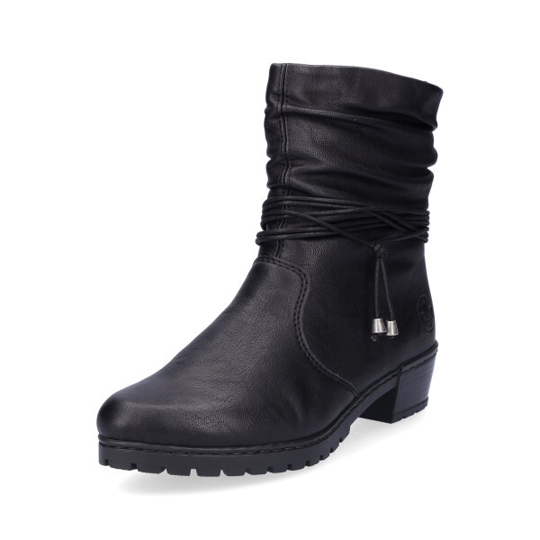 Rieker Damen Stiefelette schwarz