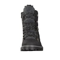 Rieker Damen Schn&uuml;rboot schwarz